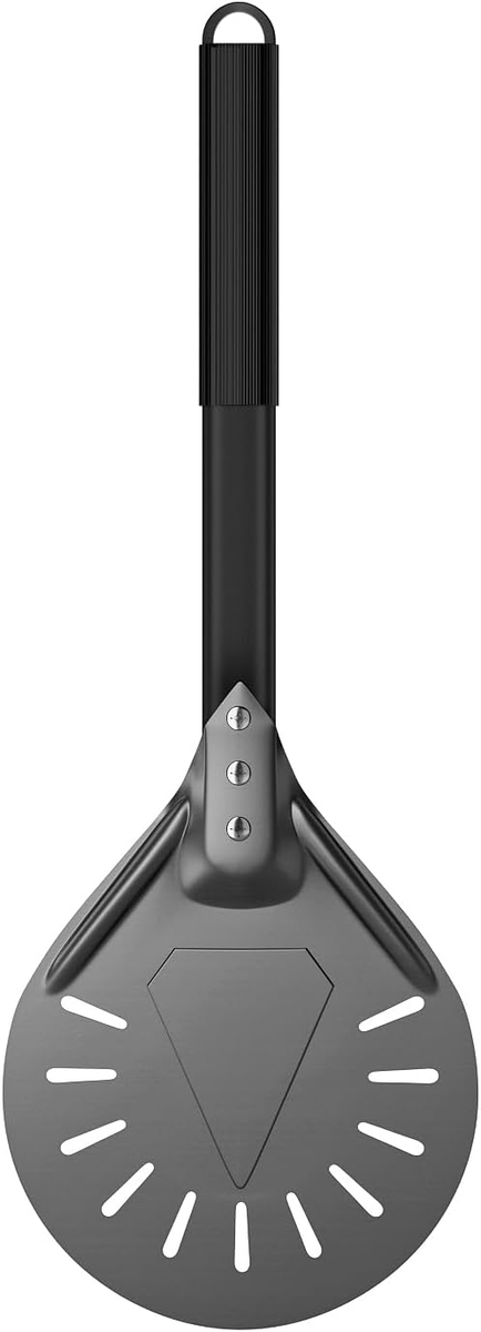 ŁOPATKA DO PIZZY 23 CM ALUMINIOWA PERFOROWANA SREBRNA
