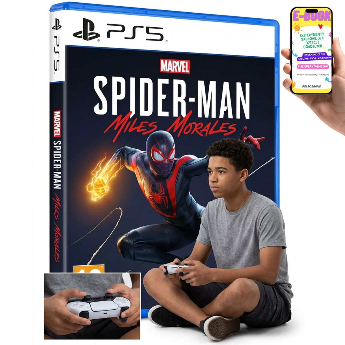 Marvel's Spider-Man Miles Morales PS5 Gra Nowa Pudełkowa +E-BOOK