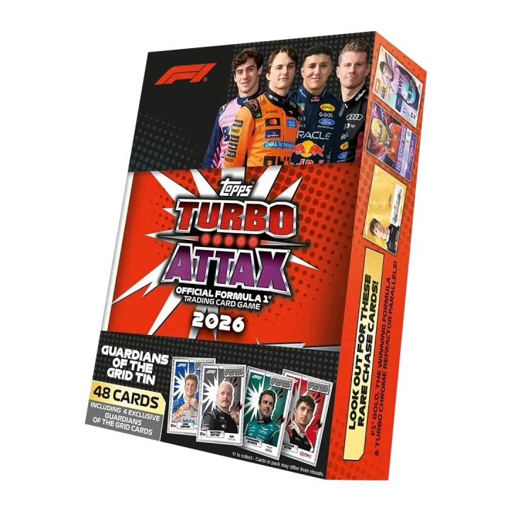 Mega Puszka F1 Topps 2026 Turbo Attax Karty Formuła 1