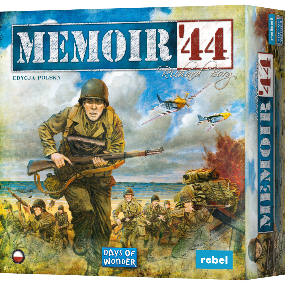 Gra planszowa Memoir '44 edycja polska (7.5 BGG) | Wiem Lepiej: Edycja familijna 90,46 zł