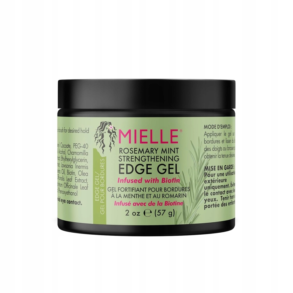 Mielle Rosemary Mint Strengthening Edge Gel 57g żel do włosów