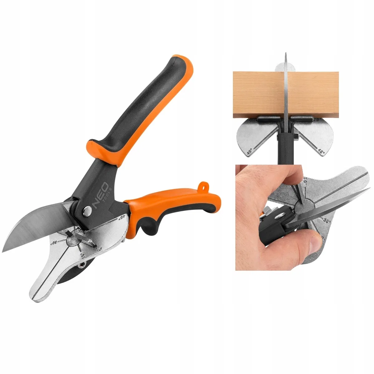 Neo Tools Nożyce do cięć kątowych 220mm