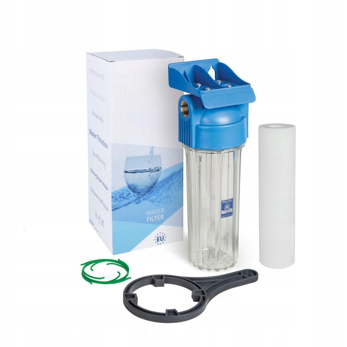 Obudowa Filtra Korpus Narurowy FHPR1-HP1 Aquafilter Filtr Wody 1' do 10 bar