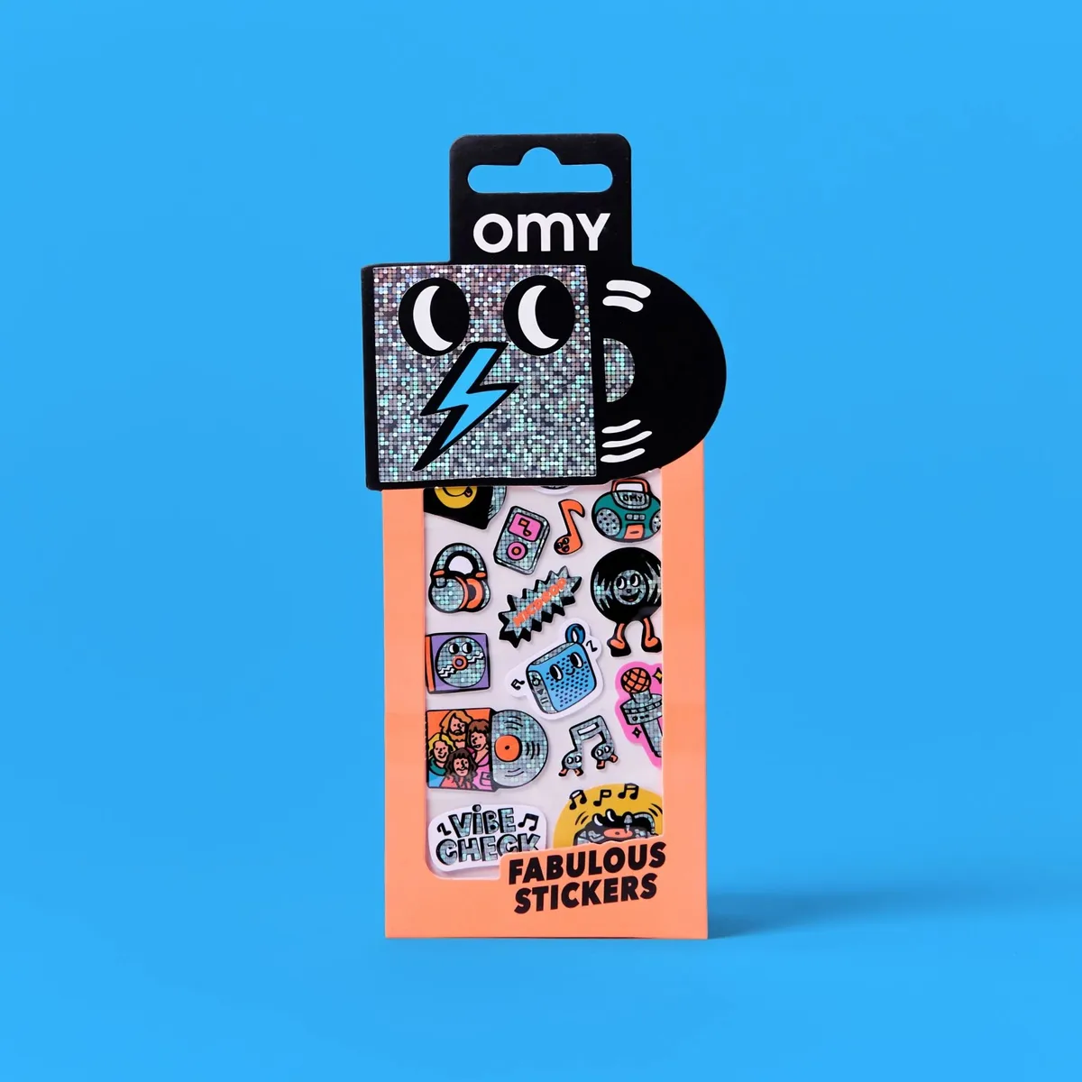 Odlotowe naklejki winylowe - Iconic Music Wielobarwny One size - Omy ...