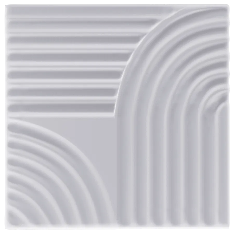 Marbet Panel dekoracyjny ścienny XPS 3D LINE STUCCO 50×50 cm white