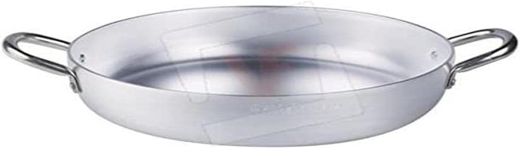 PATELNIA DO OMLETÓW 26 CM ALUMINIOWA SREBRNA