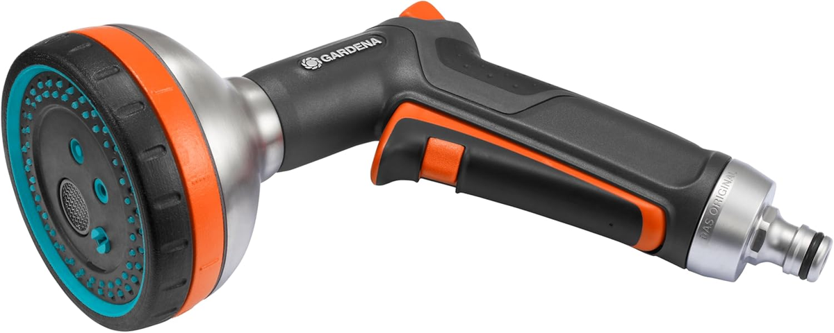 PISTOLET ZRASZAJĄCY WIELOFUNKCYJNY METALOWY 5 STRUMIENI