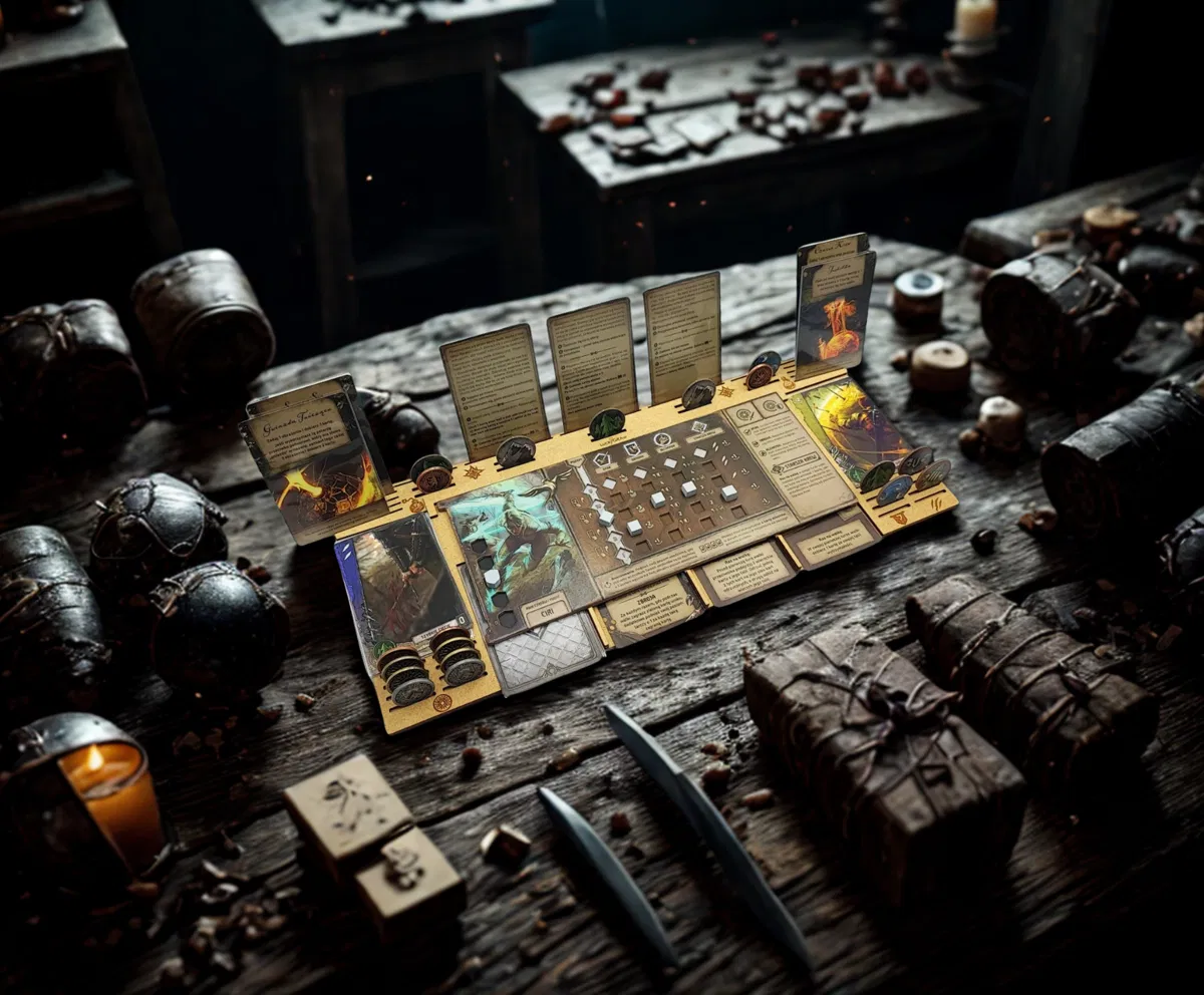 Planszetka do gry Wiedźmin Stary Świat (The Witcher Old World)