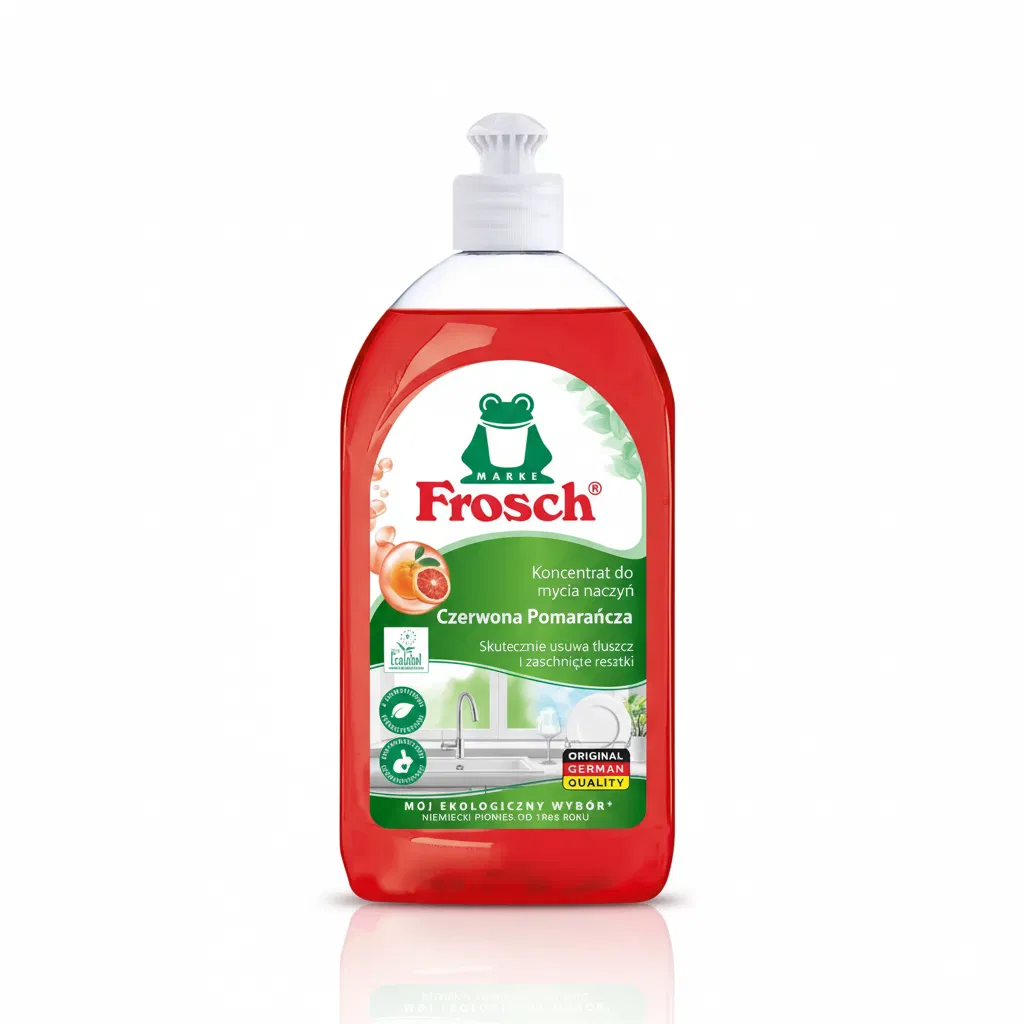 Płyn do Naczyń Czerwona Pomarańcza 500ml Ekologiczny Natura Pomarańcza