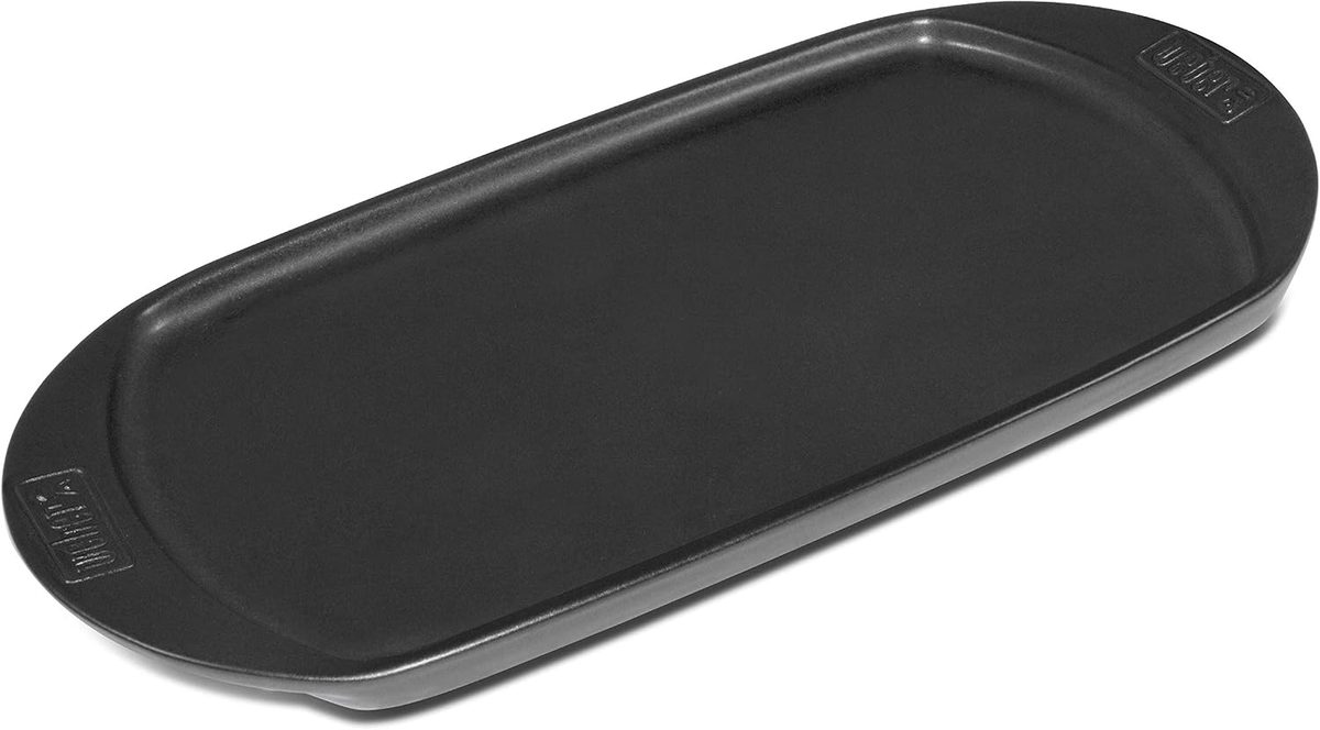 PŁYTA GRILLOWA 40X22CM CERAMICZNA CZARNA
