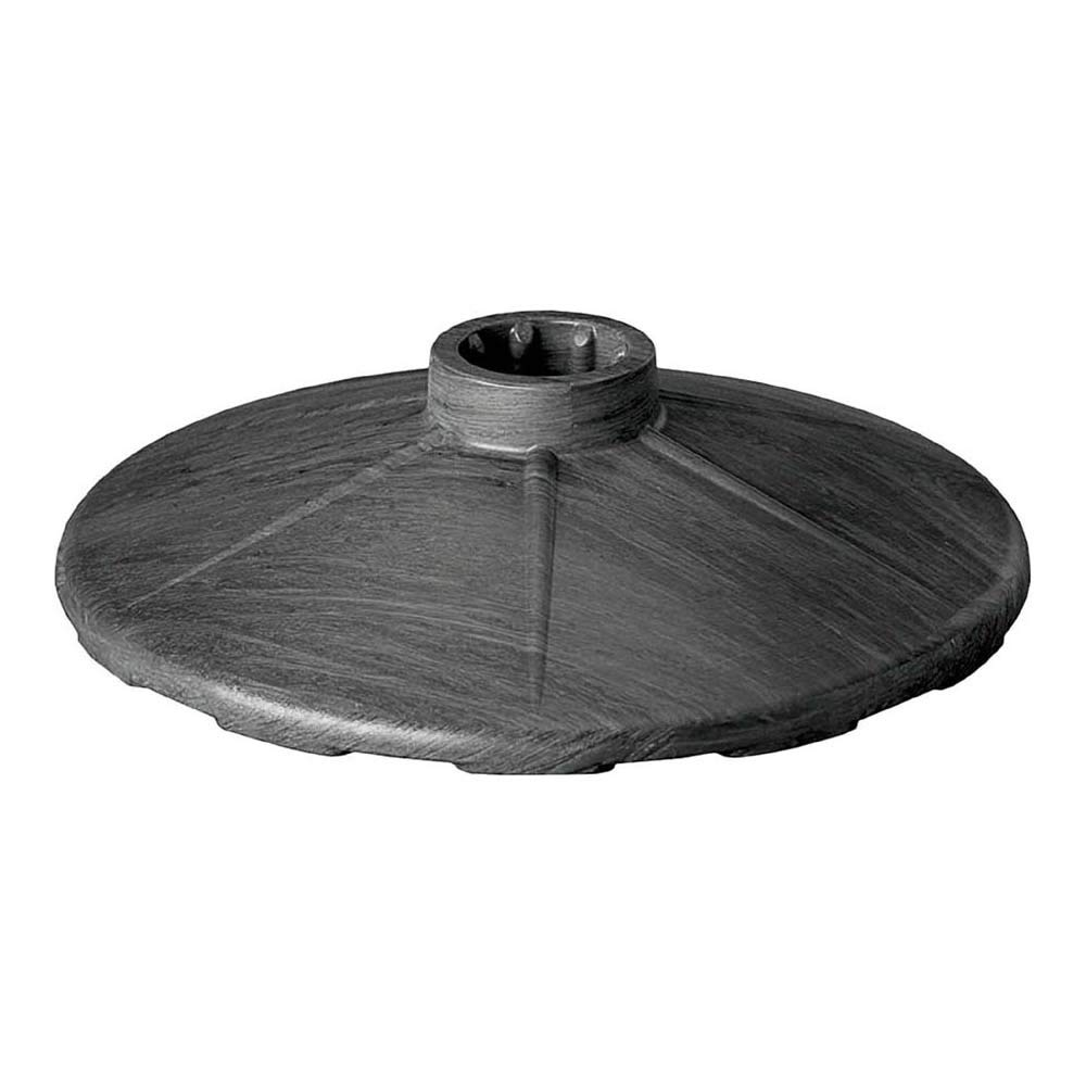 PODSTAWA SŁUPKA ŁAŃCUCHA 30X20X20CM STABILNA WYTRZYMAŁA CZARNA