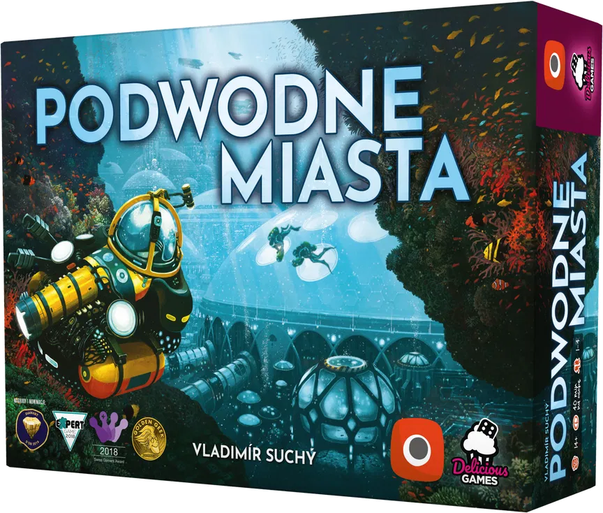 Podwodne Miasta, gra towarzyska, Portal Games