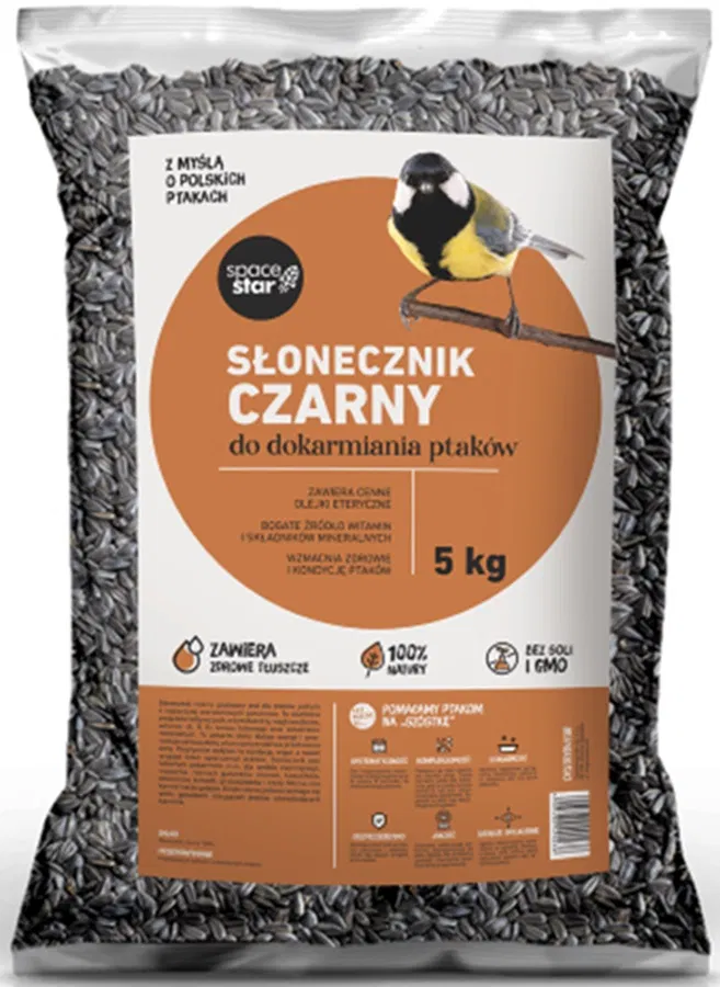 inna (Inny) Pokarm Słonecznik Czarny 5 kg