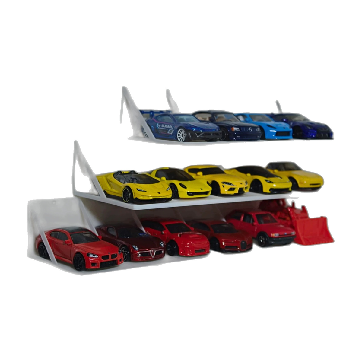 Półki do Hot Wheels 1/64 - Ekspozycja ścienna modularna - FALCON EYE ...