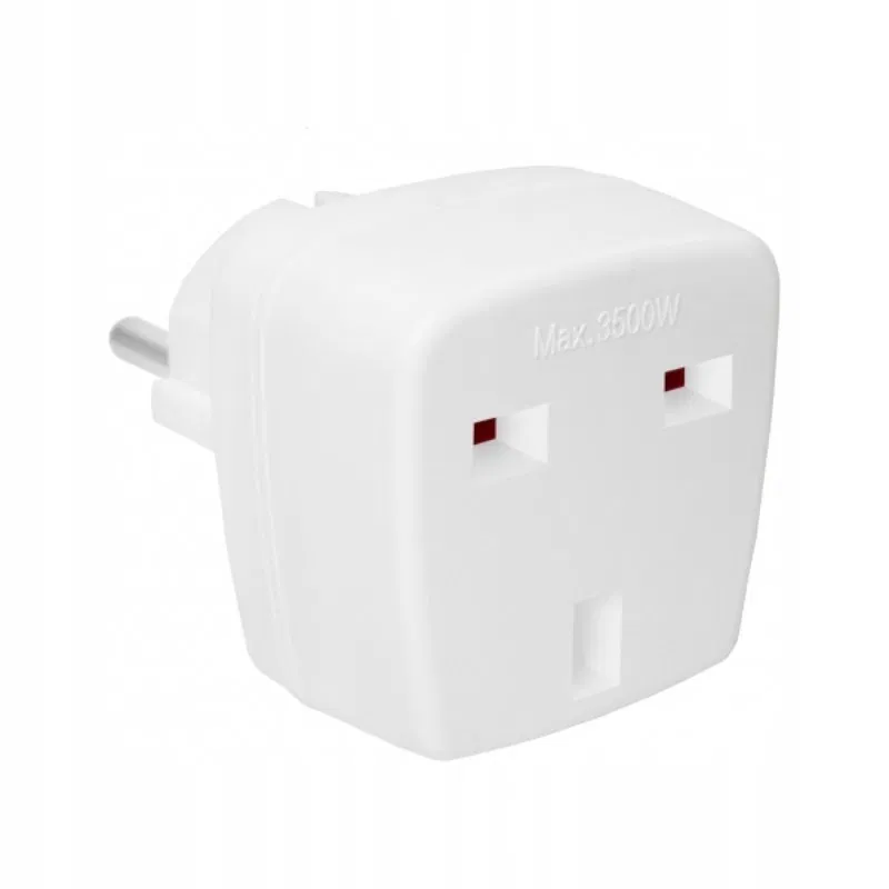 PRZEJŚCIÓWKA ADAPTER WTYCZKA UK na PL ANGIELSKA
