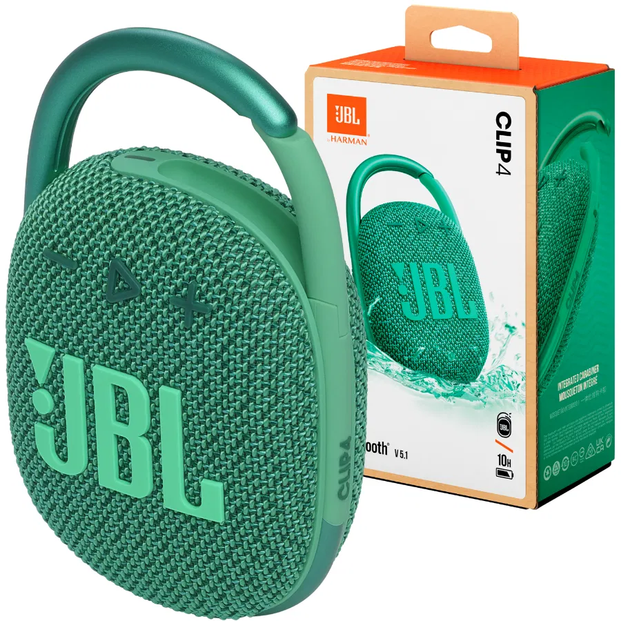 Przenośny głośnik JBL CLIP 4 Eco Green