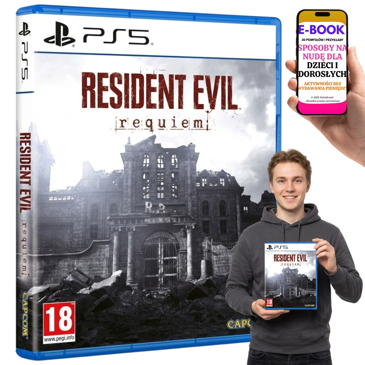 Resident Evil Requiem na PS5 Blu-ray na Prezent + E-BOOK-3