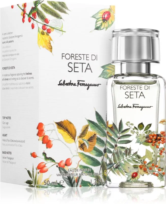 Salvatore Ferragamo, Di Seta Foreste di Seta, woda perfumowana, 50 ml