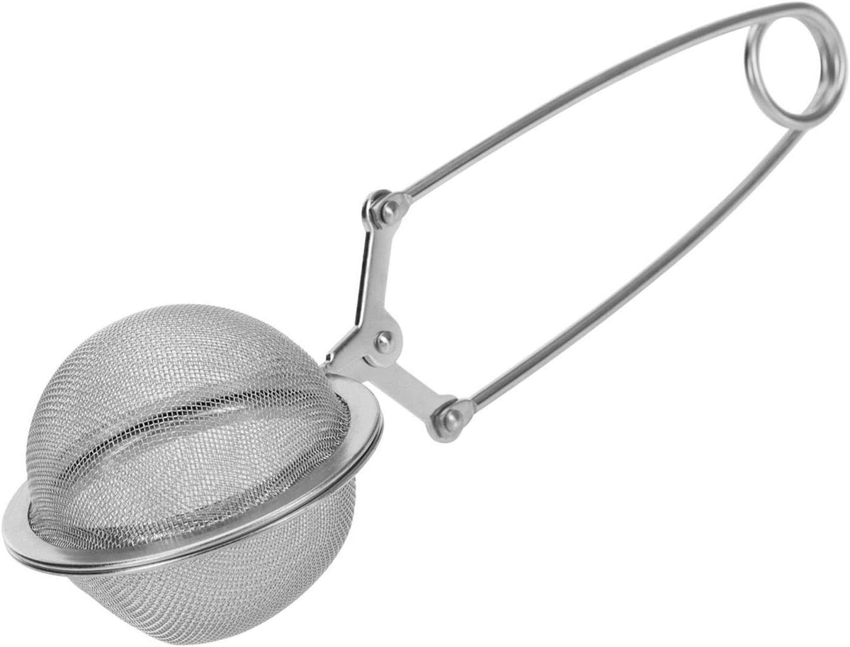 SITKO DO HERBATY 5 CM STAL NIERDZEWNA SREBRNE