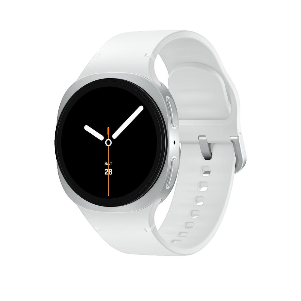 Smartwatch Samsung Galaxy Watch 8 40mm 4G srebrny z GPS i monitorowaniem tętna