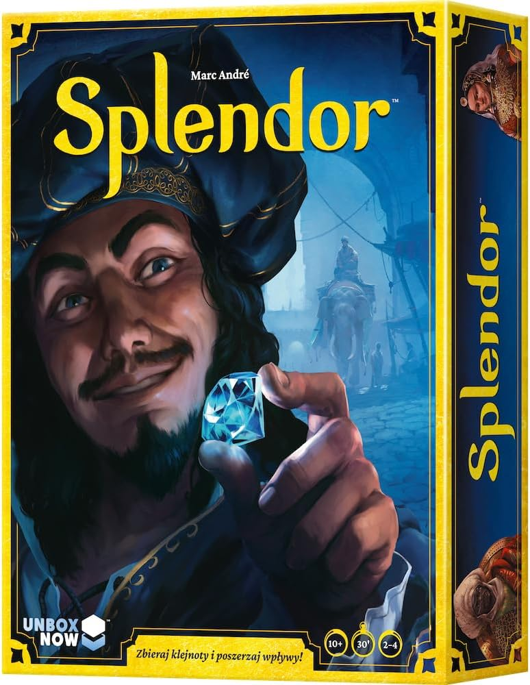 Splendor Gra planszowa dla 2-4 graczy od 10 lat 30+ min