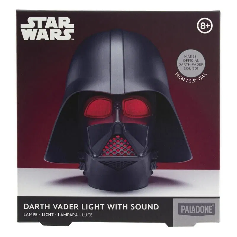 Lampka z dźwiękiem Star Wars Darth Vader + inne (Harry Potter- Hedwiga, Minecraft, Toy Story - Lotso, Star Wars Boba Fet...
