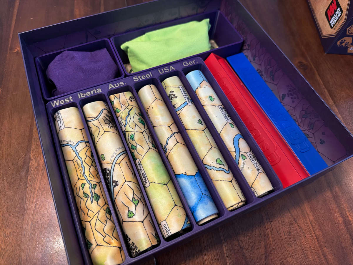 Steam Power Deluxe – Insert / Organizer do gry planszowej