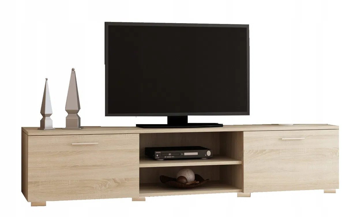 Matkam Stolik szafka rtv ROMA 150cm dąb sonoma komoda PER