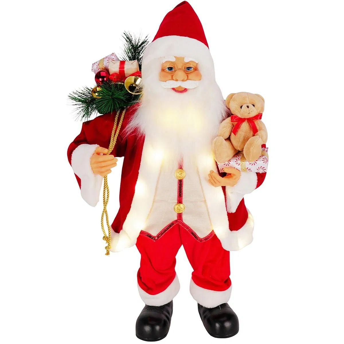 Koopman International ŚWIĘTY MIKOŁAJ DEKORACYJNY 80CM