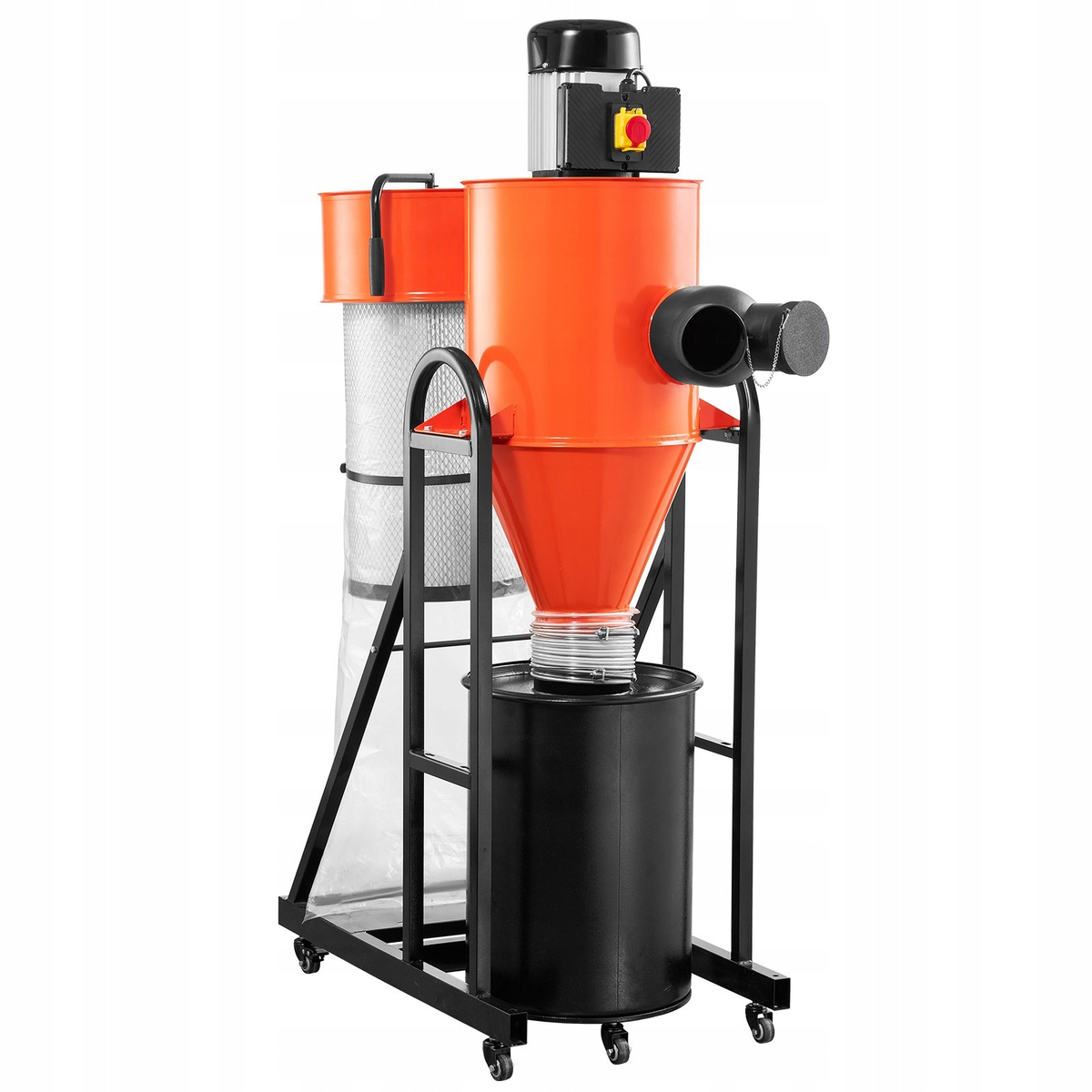 System odpylania odciąg separator cyklonowy 1.5 KM worek 47.32 L ...
