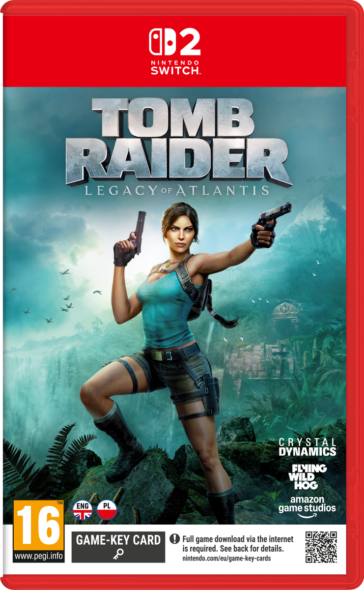 Tomb Raider Legacy Of Atlantis D1 NS2 Nintendo Switch 2 pudełkowa
