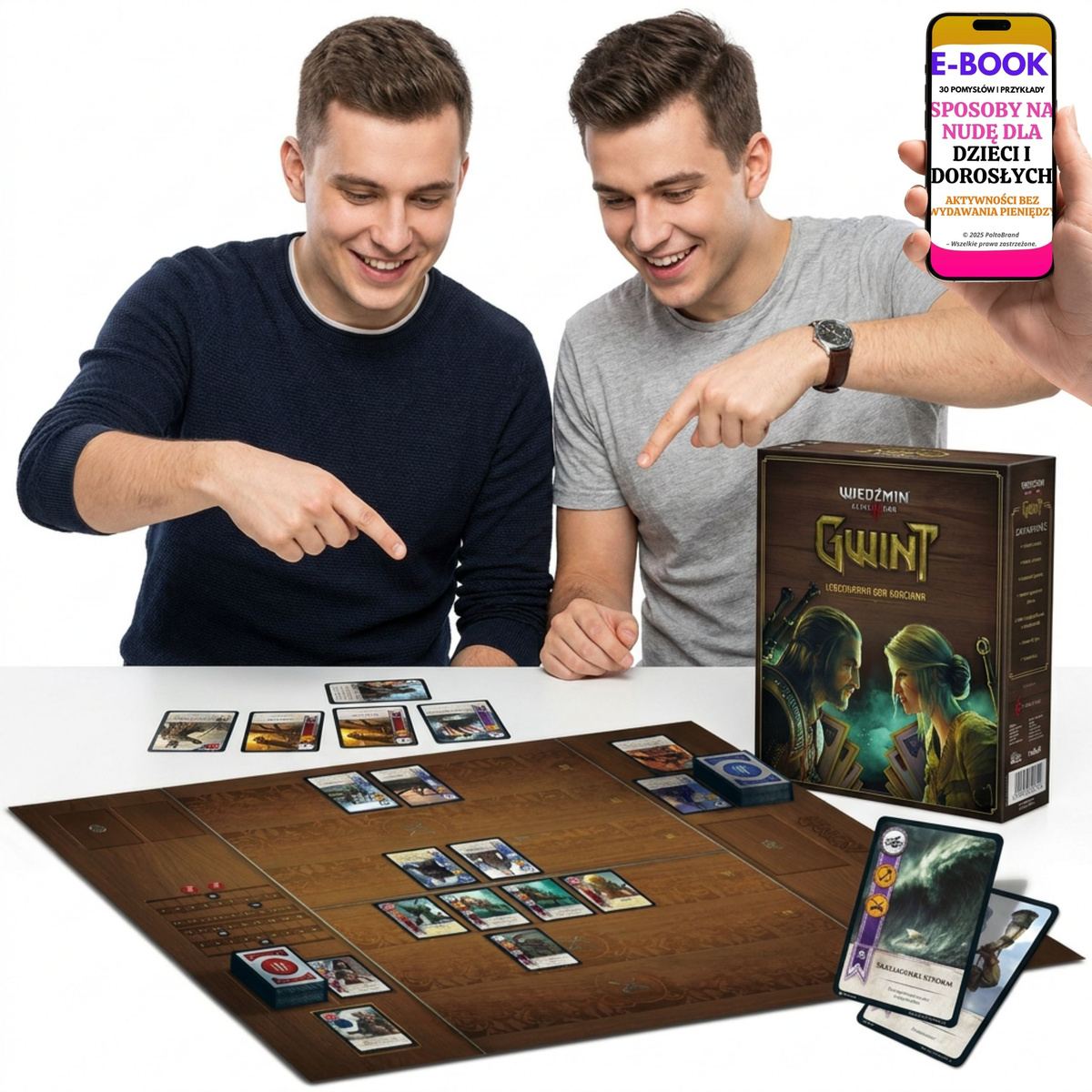 Wiedźmin Gwint Oficjalna Gra Karciana CD Projekt Rebel PL + E-BOOK-3