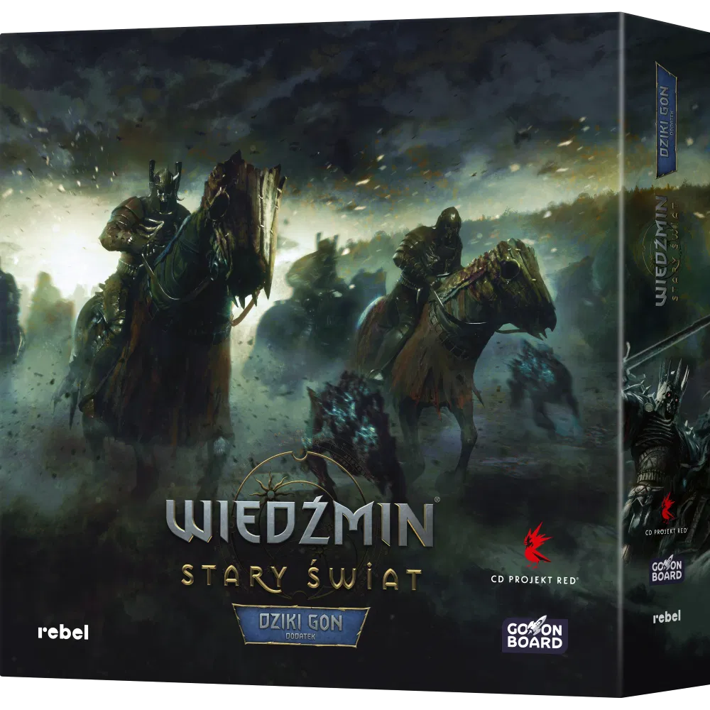 Wiedźmin: Stary świat - Dziki Gon, gra planszowa, Rebel