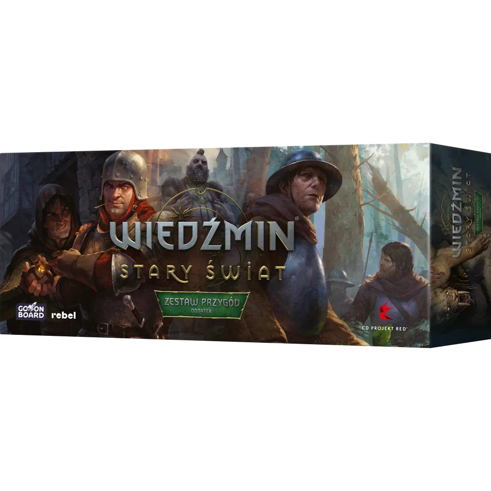 Wiedźmin: Stary Świat - Zestaw przygód, gra planszowa, Rebel