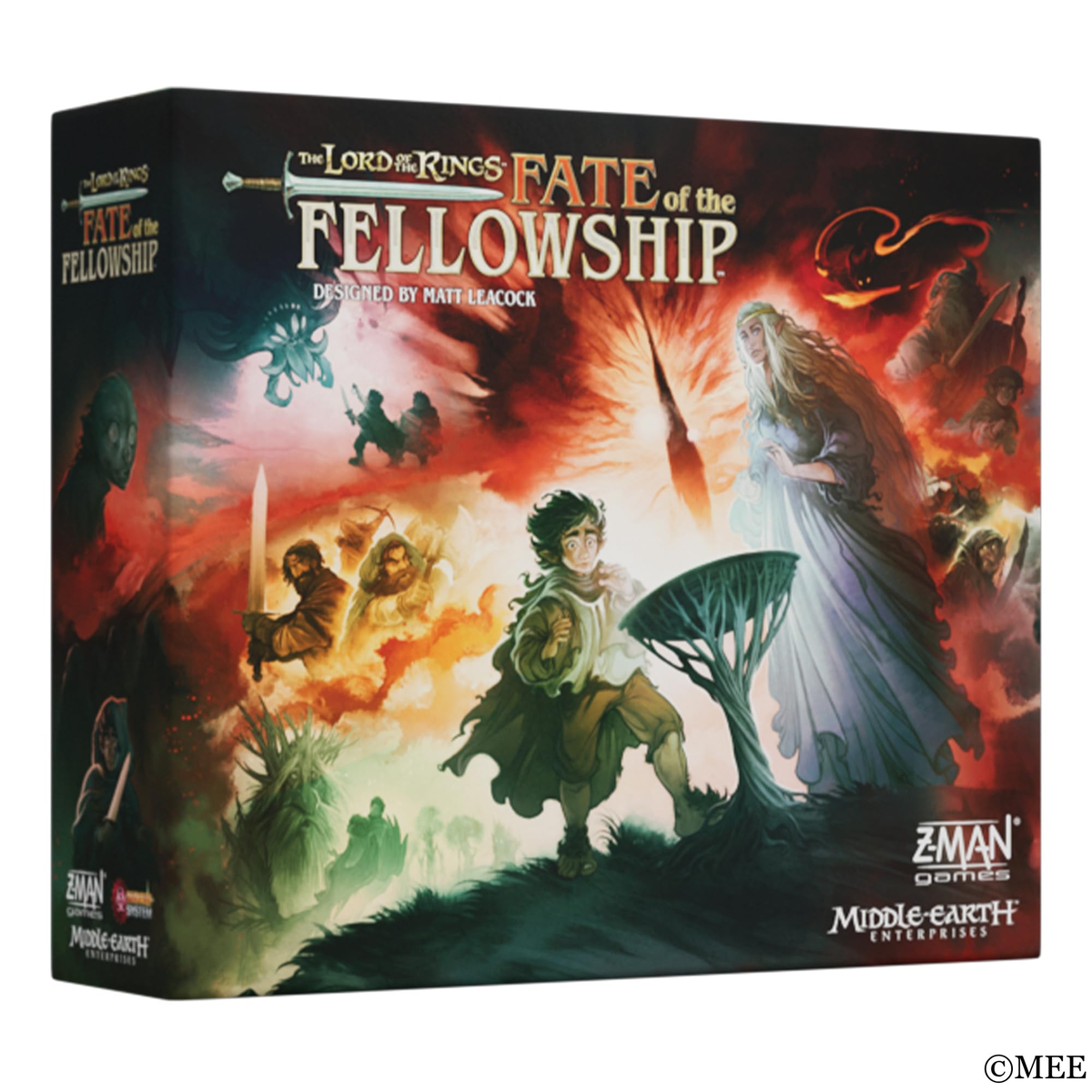 Władca Pierścieni: Fate of The Fellowship Gra planszowa - Chroń Śródziemie w epickiej kooperacyjnej grze strategicznej dla dzieci i dorosłych, od 14 l