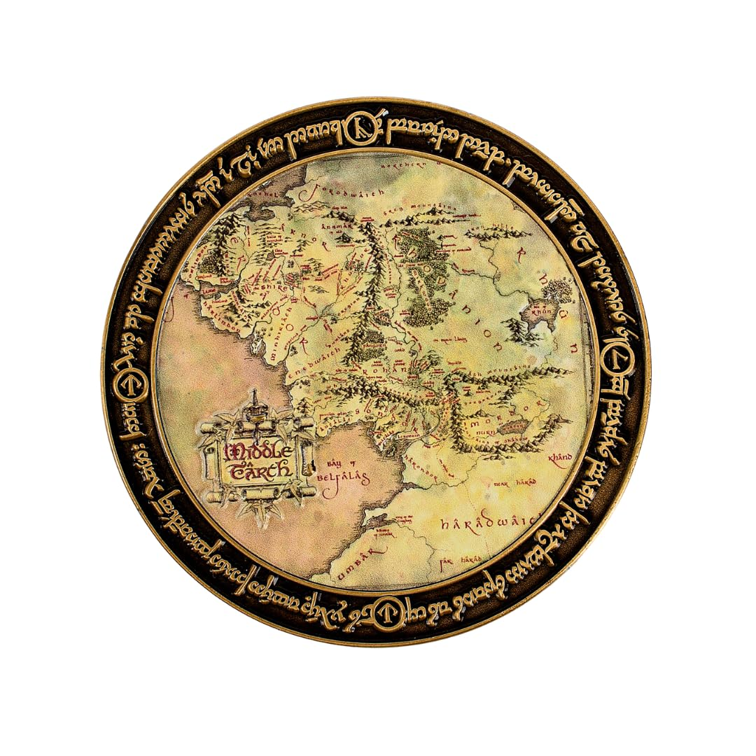 Władca Pierścieni: mapa Śródziemia Deluxe Moneta