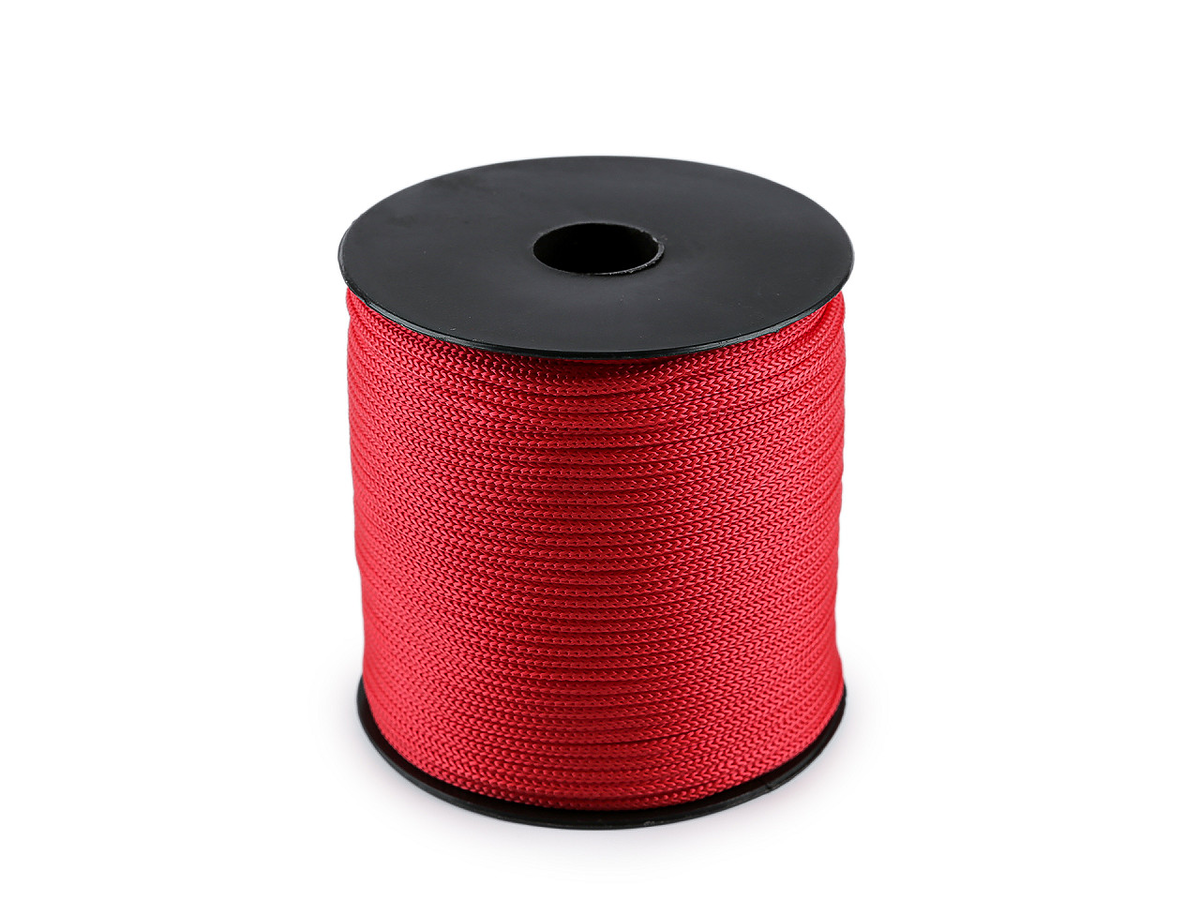 Włóczka Anet macrame Ø2 mm 90 g 1 szt. 18 czerwony szpulka - Stoklasa ...