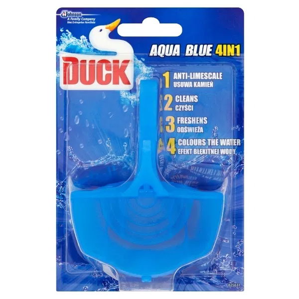 Zawieszka do toalet DUCK Aqua Blue 4w1, 40 g