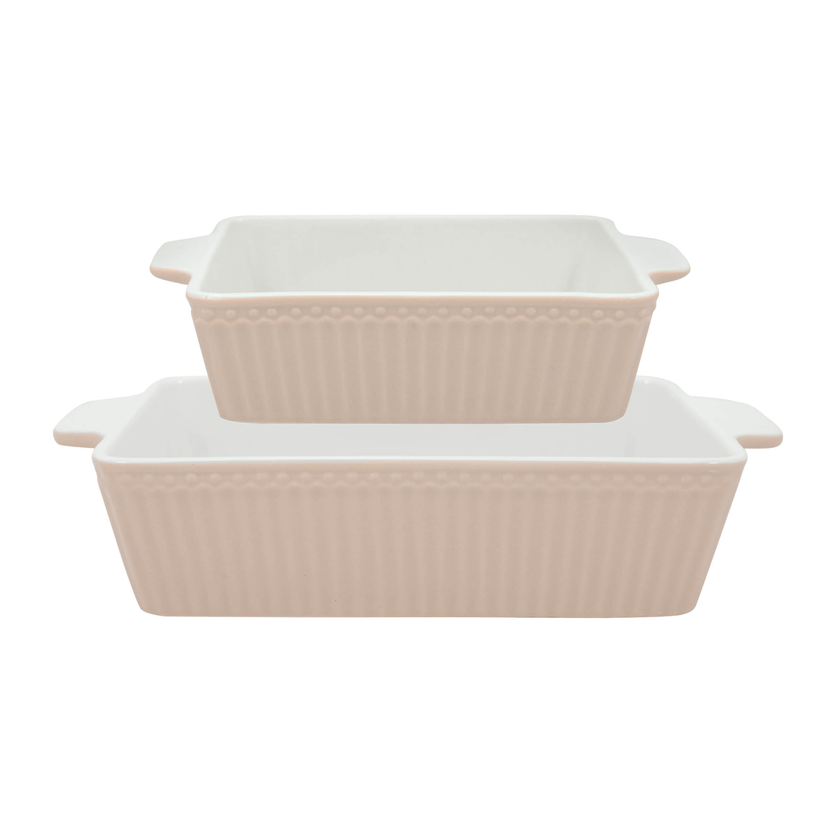 Zestaw form do pieczenia Alice Creamy fudge small Green Gate, 2 szt.