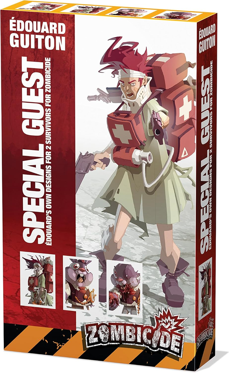 Zombicide Special Guest Guiton - zestaw 4 figurek Doud i Tomiko
