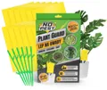 12x Lep na Owady NO PEST 11x7cm Pułapka Lepowa Lep na Mszyce Ziemiórki Muszki Mrówki i Inne Szkodniki Roślin Plant Guard&nbsp;-&nbsp;No-Pest