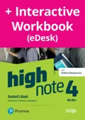High Note 4. Student’s Book + Benchmark + kod (Interactive eBook + Interactive Workbook)&nbsp;-&nbsp;Opracowanie zbiorowe