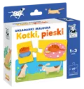 Kapitan Nauka, puzzle, układanki malucha Kotki, pieski, 20 el.&nbsp;-&nbsp;Kapitan Nauka