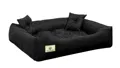 Czarne Wodoodporne Legowisko Dla Psa 75X65 cm&nbsp;-&nbsp;AIO FACTORY