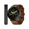 Garmin Venu 4 45 mm Slate z paskiem skórzanym oraz paskiem silikonowym&nbsp;-&nbsp;Turtle Beach