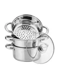 Garnki Do Gotowania Na Parze 7L 4 Ele 20Cm Kinghoff [Kh-3321]&nbsp;-&nbsp;KINGHoff