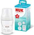 NUK Perfect Match Butelka szklana antykolkowa 120 ml dla noworodka tęczowa&nbsp;-&nbsp;Inna marka