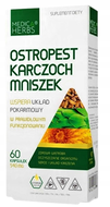 Ostropest Karczoch Mniszek 60 kapsułek 540mg MEDICA HERBS&nbsp;-&nbsp;Medica Herbs