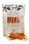 Przysmak dla psa WOOLF Chicken and Rawhide Twister, 100 g&nbsp;-&nbsp;WOOLF