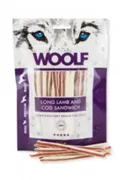 Przysmak dla psa WOOLF Long Lamb and Cod Sandwich, 100 g&nbsp;-&nbsp;WOOLF